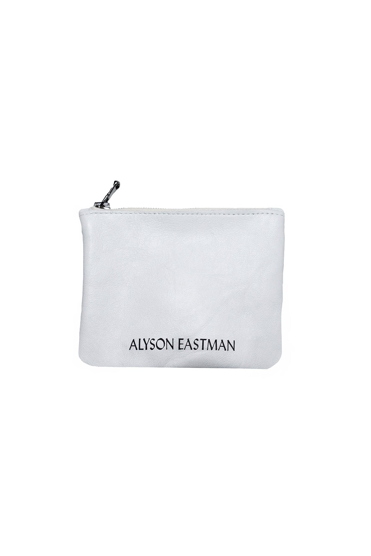 Small Leather Pouch in White